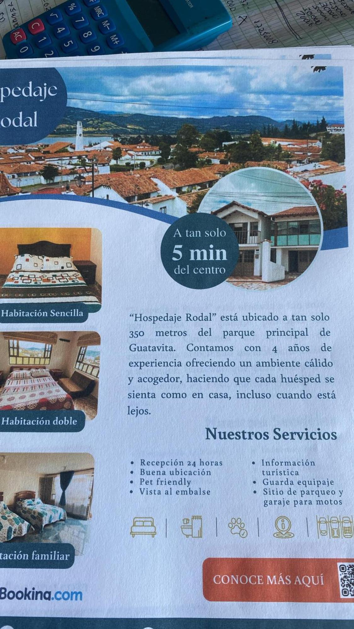 Hospedaje Rodal Guatavita Exteriör bild